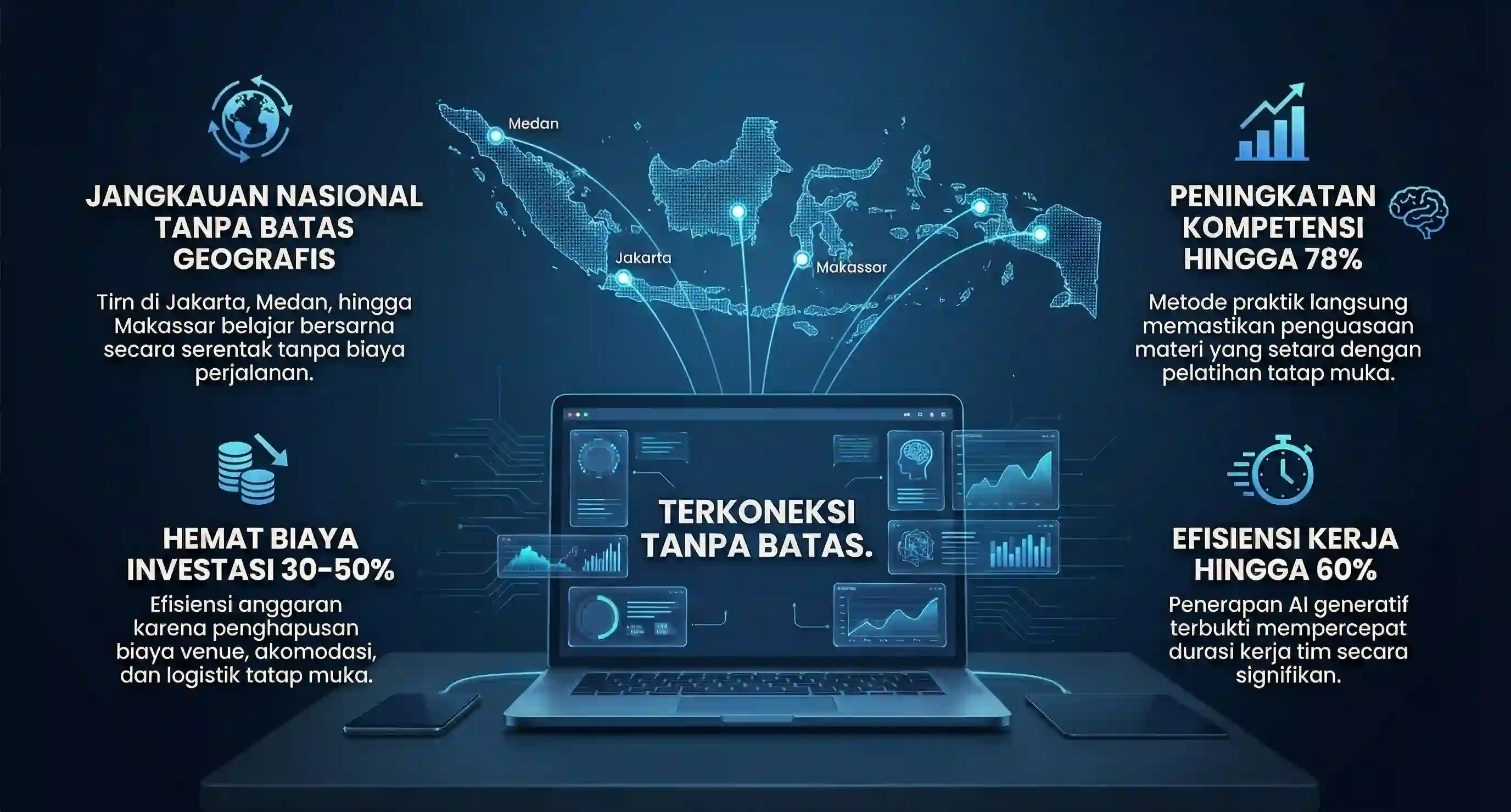 Training AI Online untuk Perusahaan Indonesia